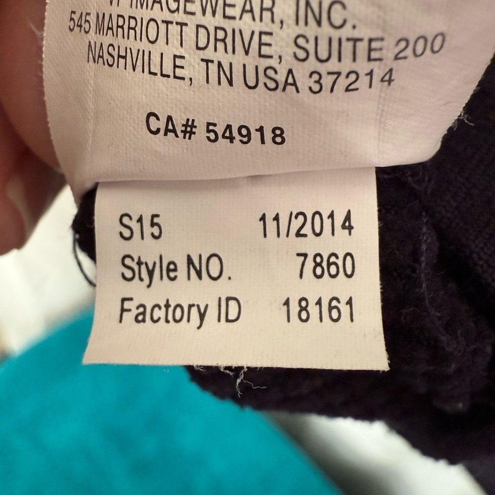 New York Yankees Majestic Authentic MLB Mens Sz L Navy Pocketed 2014 Sweatshirt - Picture 8 of 8